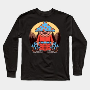 Mushroom Santa Long Sleeve T-Shirt